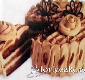 Karamel torta sa bademima